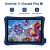 WeTap 7'' HD Tablet for Kids, Android Kids Tablet with Parental Control,Toddler Tablet with WiFi, Bluetooth, 32GB Storage, Dual Camera, Children