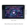 3.5 Inch IPS Computer Temp Monitor, Computer Temperature Display, USB Mini Screen Temperature Display PC CPU Data Monitor for PC CPU RAM Data