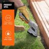 VonHaus 7.2V 2 in 1 Grass and Hedge Trimmer - Battery Powered Cordless, Interchangeable Blades, Easy Tool Blade Change, Telescopic Handle & Troll