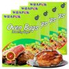 WRAPOK Large Turkey Roasting Bags Cooking Oven Chicken Bag For Meat Poultry Fish Seafood Vegetable - 4 Bags (17 x 21.5 Inch)