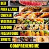 Air Fryer Cheat Sheet Magnet - Extra Large Easy to Read Airfryer Accessory - Magnetic Air Fryer Cooking Times Chart, Kitchen Gadget Reference Gui