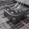 GANFANREN Foot Stool Under Desk Multifunctional Foot Rest Home Office Non-Slip Stool Roller Ergonomic Feet Rest