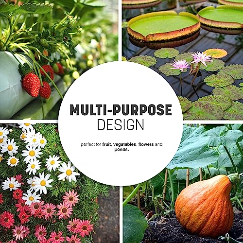 Keplin Garden Netting - Premium Quality Fine Mesh Fence Netting for Plant, Vegetable, Fruit and Pond Protection | Cat and Bird-Proof Design | Dur