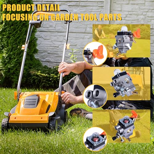 Haishine Carburetor Kit for STIHL FS87 FS87R FS90 FS90R FS100 FS110 FS110X FS130R FS130 HL100 KM90 KM100 Carburetor String Trimmer Brushcutter La