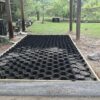 ELzEy Garden Retaining Wall Grid Stabilizer Ground Grid Polyethylene, Shed Base Grid Gravel Stabilizer For Patios, Sheds, Sloped (Size : 6m x 6m