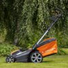 Yard Force 40V 37cm Cordless Lawnmower with lithium ion battery & quick charger LM G37A - GR 40 range
