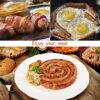 Winfred 3 Pieces Sausage Stuffer Tubes Stainless Steel Grinder Stuffer Tubes for Size 5 Meat Grinder Food Grinder