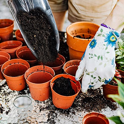 Garden Trowel Hand Shovel Aluminum Alloy Shovel for Planting Transplanting Weeding Moving (Smooth)