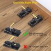 Trisiki Mouse Trap, 6 Pack Heavy Duty Reusable Snap Traps that Kill Instantly, High Sensitive Mice Catcher UK, Safe and Effective Rodent Trap for