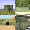 TUPARKA 2 x 3m Woodland Netting Oxford Fabric Bulk Roll Sunshade Mesh Nets for Camping Military Hunting Shooting Hide Garden Decoration