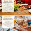 WOLAFOO 8pcs Air Fryer Accessories Silicone Air Fryer Liner for Ninja Dual AF300UK AF400Reusable Air Fryer Baskets & Air Fryer Rack & Paper Linin