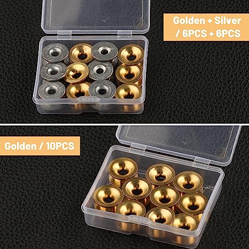 LEONTOOL 12pcs Grass Trimmer Head Eyelets Sleeve Mowing Head Eyelet Sleeve Trimmer Cutter Universal Mower Accessories Lawn Mower Parts for Lawn G