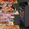 2 Pack Air Fryer Cooking Time Chart Magnetic Cheat Sheet UK Air Fryer Temperature Conversion Chart Air Fryer Accessories Magnetic Cheat Sheet Air