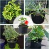 WAIZHIUA 6Pcs Plant Grow Bags 5 Gallon Breathable Nonwoven Fabric Growing Garden Pots Planter Containers with Handles for Vegetables Flowers Herb