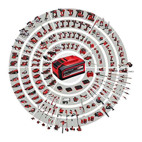 Einhell Power X-Change 18/30 Cordless Lawnmower - 18V, Brushless Motor, 30cm Cutting Width, 25L Grass Box, 3 Cutting Heights & Power X-Change 18V