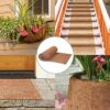 Ymopd Natural Coco Liner Roll - 11.7 * 78Inch Coconut Fiber Pad, Coconut Husk Liners Mat for Planters Baskets, DIY Moss Pole for Patio Containers