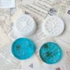 2 Pairs Tobacco Herb Grinder Mould Silicone Resin Mould Spice Mills Grinder Mold Crusher Epoxy Casting Mould for Herbal DIY Crafts