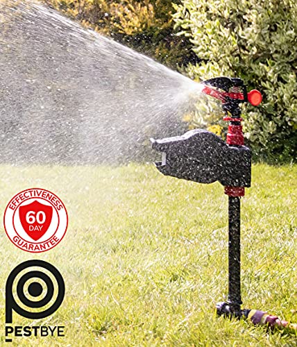 PestBye® Jet Spray Battery Operated Motion Activated Cat Scarer & Repellent - Animal Repeller