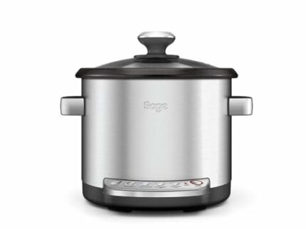 The Sage Risotto Plus Multi Cooker, Brushed Stainless Steel, BRC600UK
