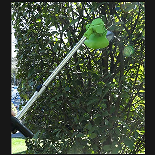 FSCLJ Electric grass trimmers portable lawn mower, farm household cordless lawn trimmer garden pruning tool, 12v / 24v battery pack and charger i