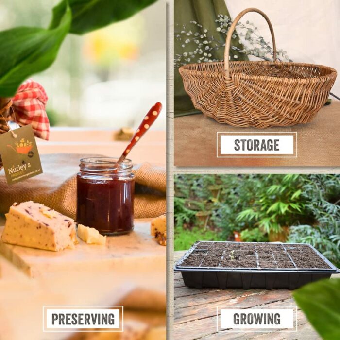 Nutley’s Clear Plastic Half Size Seed Propagator Lids (Pack of 6)