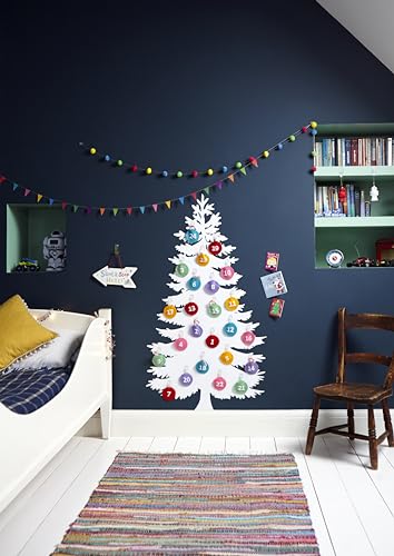 Command Decorating Clips, Pack of 20 Mini Hooks and 24 Small Strips, Transparent - Hanging Clips for Decorations and Fairy Lights, Wall Adhesive - Damage Free