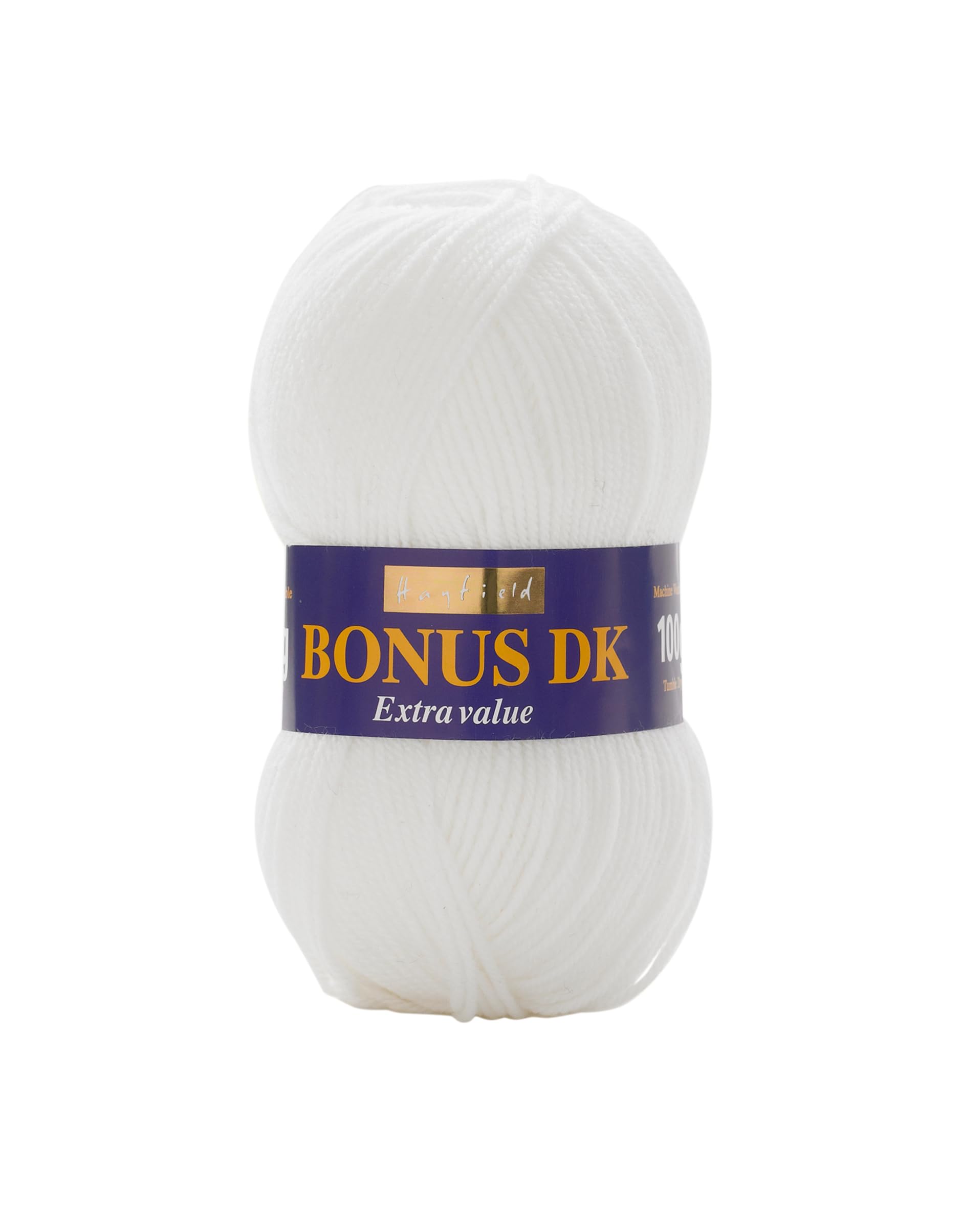 Sirdar Hayfield Bonus DK Double Knitting, White (961), 100g